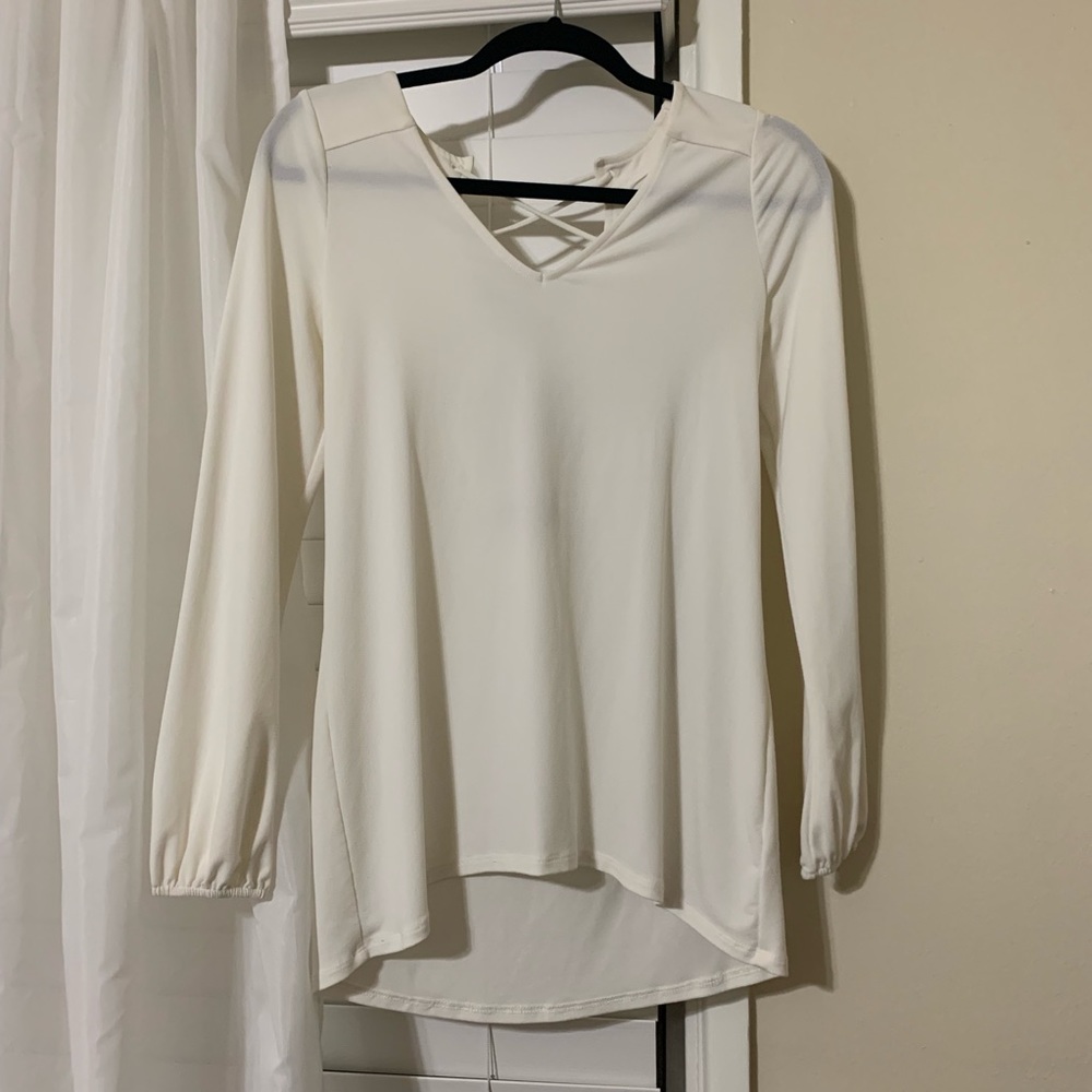 Off-White, Long Sleeve Blouse